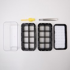 Housimple 第三季巨無霸一壓即出製冰盒, 黑色, 1套