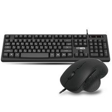 ALTEC LANSING 有線垂直鍵盤鼠標套組 ALBC6214, 黑色的, 一般型