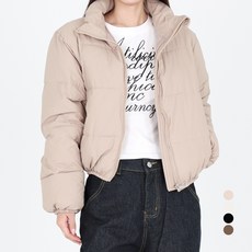 닷이프 여성용 마시멜로우 숏패딩 O24FW1-A1190