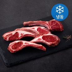 고기설계소 프렌치랙 양갈비 스테이크 (냉동), 400g, 1개