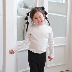 Contikids 兒童素色羅紋長袖上衣