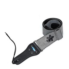 多款花紋吉他背帶 10 號黑白格紋 升級款並贈送兩件, 1個