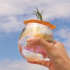 Cozy Table Mystic極光棱鏡全息玻璃Under Lock 380ml, 2個