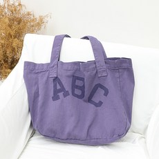 소리달 여성용 레뷰 빅사이즈 대용량 프린팅 토트 숄더백