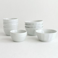 Loco Living Confessor Gyeol 空中服務套組 4 件套, 白色, 小碗 4個+大碗 4個