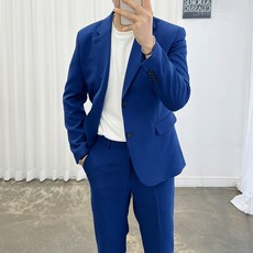 아도르클래식 남성용 포스 봄 가을 겨울 캐주얼 결혼식 빅사이즈 정장세트