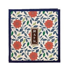 復古花卉封面記錄相冊 335*325*30mm, 5號(相冊)+黑色(內頁), 30張