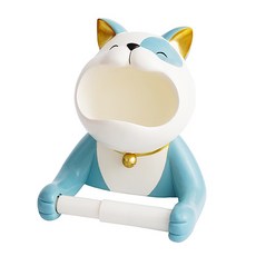 JCP 大老鼠狗紙巾架, 藍色, 1個