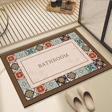 AFAMIC 艾法 橡膠珪藻土防滑軟地墊, 65, 1個