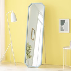 에이스홈 마카롱 팔각 와이드M 스탠드 전신거울, 그레이