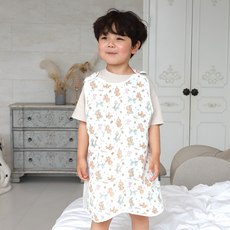 BEBE CHOUETTE 兒童紗布網眼睡眠背心