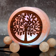 Aromood喜馬拉雅鹽 玉石底座 7色鹽 情緒燈 迷迭香, 混合顏色