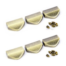 브랜드얀 가방끈 마감장식 19mm, 엔틱, 6개