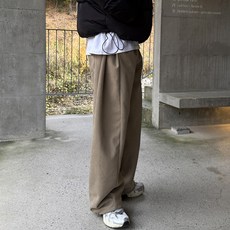 Meosidda 日常燈芯絨氣球打褶寬褲
