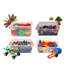 KesB 佳小桶塊教區4種套裝KBP1995SET, 混合顏色