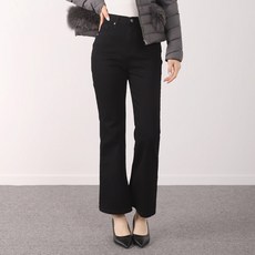 인비비드 여성용 시크한 레이디 무드 히든밴딩 부츠컷 바지 G01I7_ic5420 숏