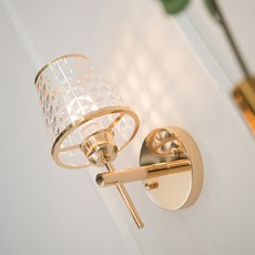 熱銷照明 Diana 1燈壁燈 F49000, 金子