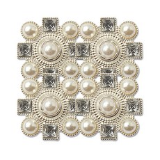 東大門鈕扣王 瑪瑙鈕扣 25mm, 半光銀, 4個