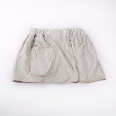 Sonio 男性柔軟半身浴袍 27 x 140 cm, 1個, 01 灰色