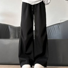 The Syrup 女性用 中長/長版 寬版 運動棉褲 B