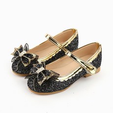 Rabbit Foot 女童閃亮蝴蝶結鞋