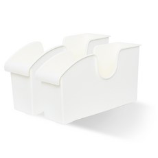 lifist Wave 廚房收納收納盒 2p, 白色