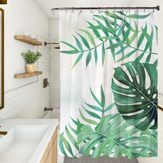 Pairing 北歐風4 浴室浴簾 YL365 120 x 180 cm, 1個