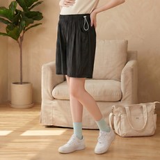 알럽홈 여성용 임부용 스트링 밴딩 반바지 L265-0347