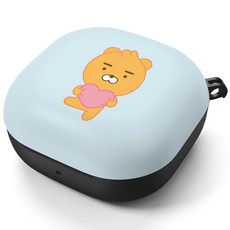 Wi Little Kaka Friends Sweet Wi Little Heart Galaxy Buds 2 / Pro / Live Hard Case, 小獅子（天空）, 單品