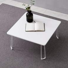 Yedaum 多用途折疊式矮桌, 白色