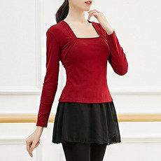 Sports Flow 優雅前開衩成人長袖瑜珈上衣