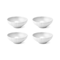 광주요 국산 백합 종지 9, 백색, 4개