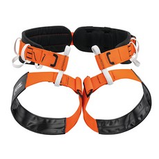 PETZL Aven 洞穴探險用安全吊帶 AP-C013AA01, 橘色 + 黑色