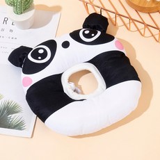 Wavy Days 寵物熊貓防水軟墊頸圈, 1個, 白色