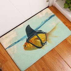 The Flow Company 啵啵金魚印花廚房玄關地墊, 015