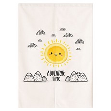 Vinterior 月光附桿雙開式隔間門簾, TYPE 07