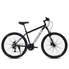 지오닉스스포츠 마젠타370HD 2022년형 자전거 17, 맷블랙 + 화이트, 172cm, 1개