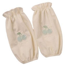 Taminayo 可愛成人袖套 2入, 奶油色