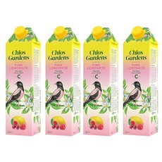 粉紅檸檬水, 4個, 1L