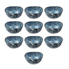 鞭炮陶瓷醬料迷你小碗, 混合, 10個
