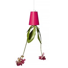 Market A 懸掛式空中倒置花盆, 粉紅色
