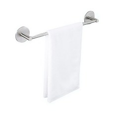 免打孔不鏽鋼毛巾架 40cm, 單色, 1個