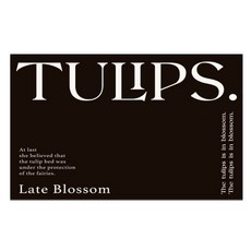 全能現代簡約防滑地墊, 鬱金香黑, 1個