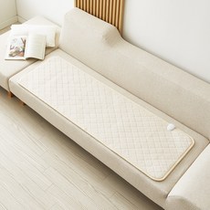 Noopza 碳纖維加熱坐墊, 米色, 三人(50 x 155 cm)