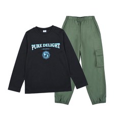 KISPO 兒童款Doni Plan工裝上下套裝