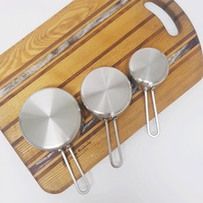 HoReCa 單柄不鏽鋼醬料碗 3入組, 單色, 1套