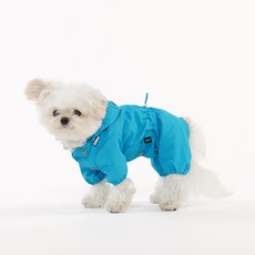 PUPPY ANGEL 狗狗 MAGAGIO 連帽連身雨衣 V2 PA-OW151, 1個, 715藍色