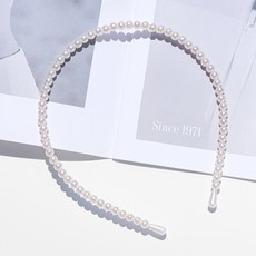 아기코끼리 미니 진주 헤어밴드
