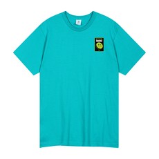 언탭트 LASTS 스마일로고 통기성 반팔 티셔츠