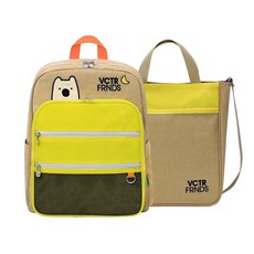 Victoria&Friends 國小生書包 + 輔助包 2件組 Witty Light